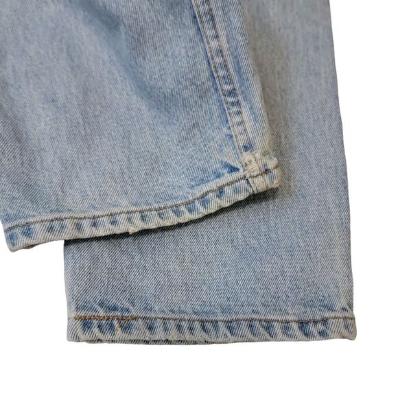 Levi's 512 Jeans Womans 14 Blue Light Wash Vintage Slim Fit Straight Leg USA 90s - Picture 6 of 8